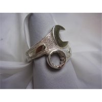 Hotrod Rocks HRR-017R Mens Wrench ring, Size 12