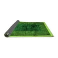 thumbnail image 2 of Ahgly Company Indoor Round Oriental Green Modern Area Rugs, 8' Round, 2 of 4