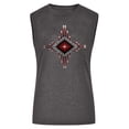 thumbnail image 4 of DailyTrove Women's Eye Graphic Sleeveless Tank Top - Polyester Casual Summer & Edgy Wear, Cool for Outings, 4 of 4