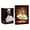 Black+Brown, variant on Elegant Wood Ballerina Skirt Napkin Dispenser - Creative Flying Skirt TissueBox - Ballet Girl Tissue Box - Novelty Tissue Cover Holder Desktop Organizer for Bedroom - Desk - Living Room - Shape A