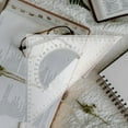 thumbnail image 3 of MLINS  4 Pcs Geometry — Measurement Tools Triangle Ruler Set Strong Surface Rulers, 3 of 8