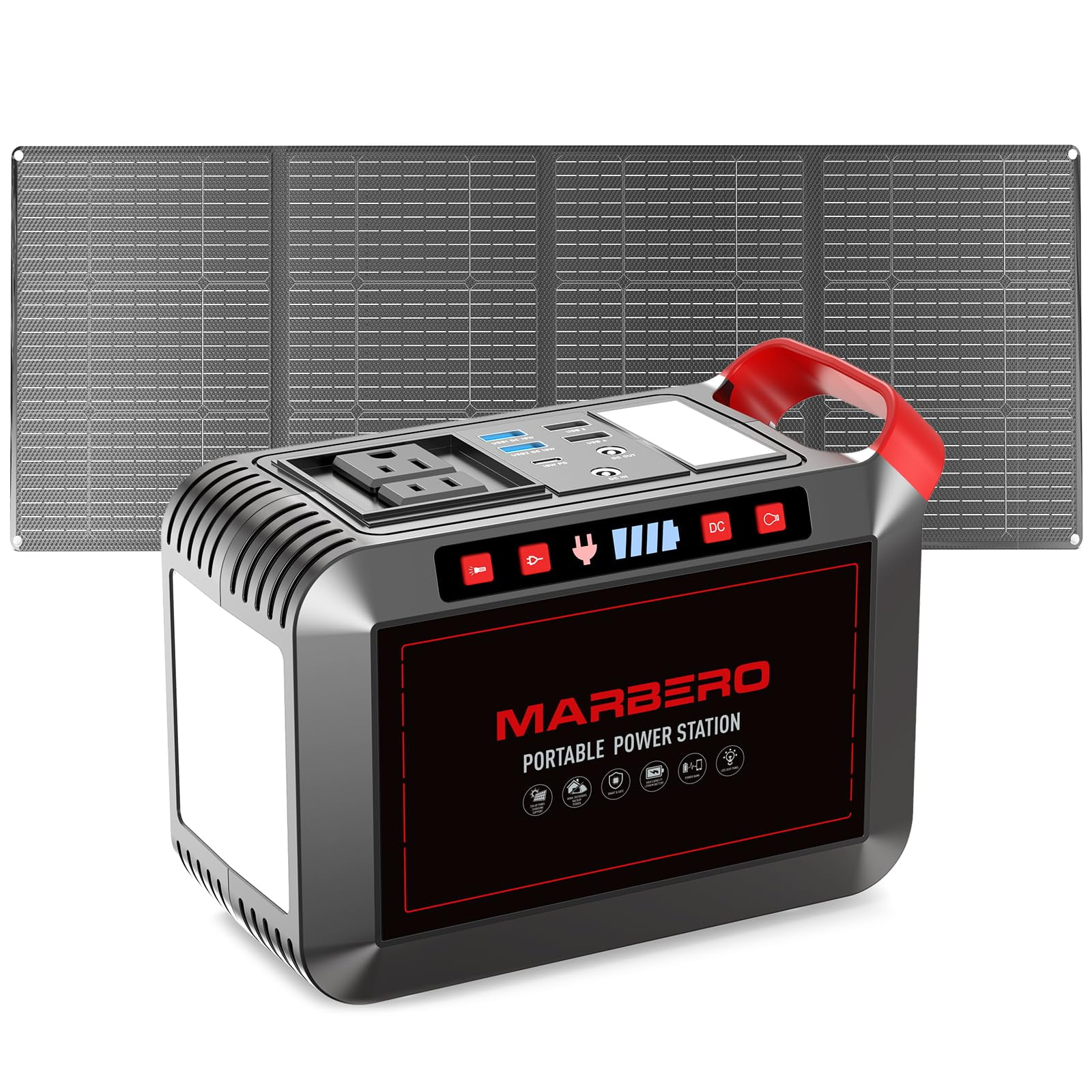 Jackery Solar Generator 240 v2(256Wh) and 40W Mini Solar