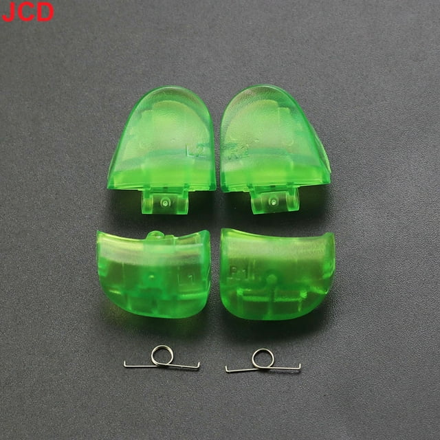 1set For PS5 V3.0 BDM-030 Controller L1 R1 L2 R2 Trigger Shoulder Buttons & Springs Set Replace Accessories Translucent green