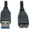 thumbnail image 4 of Tripp Lite U326-001-BK USB 3.0 SuperSpeed Device Cable A to Micro B M/M Black, 1 ft., 4 of 7
