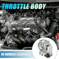 thumbnail image 2 of 1 Pcs Throttle Body for Buick LaCrosse 3.6L V6 - Gas 2005-2008 Replace No.12589056, 2 of 6
