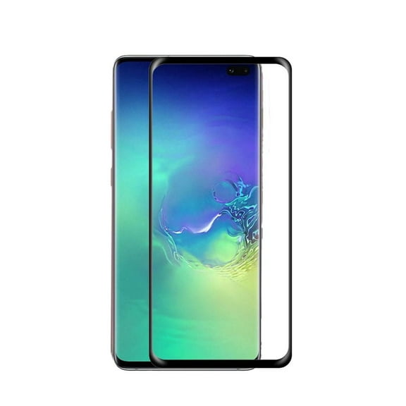 GSA TEMPERED GLASS for the SAMSUNG S10 PLUS - BLACK EDGE