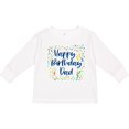 thumbnail image 3 of Inktastic Happy Birthday Dad Boys or Girls Long Sleeve Toddler T-Shirt, 3 of 5