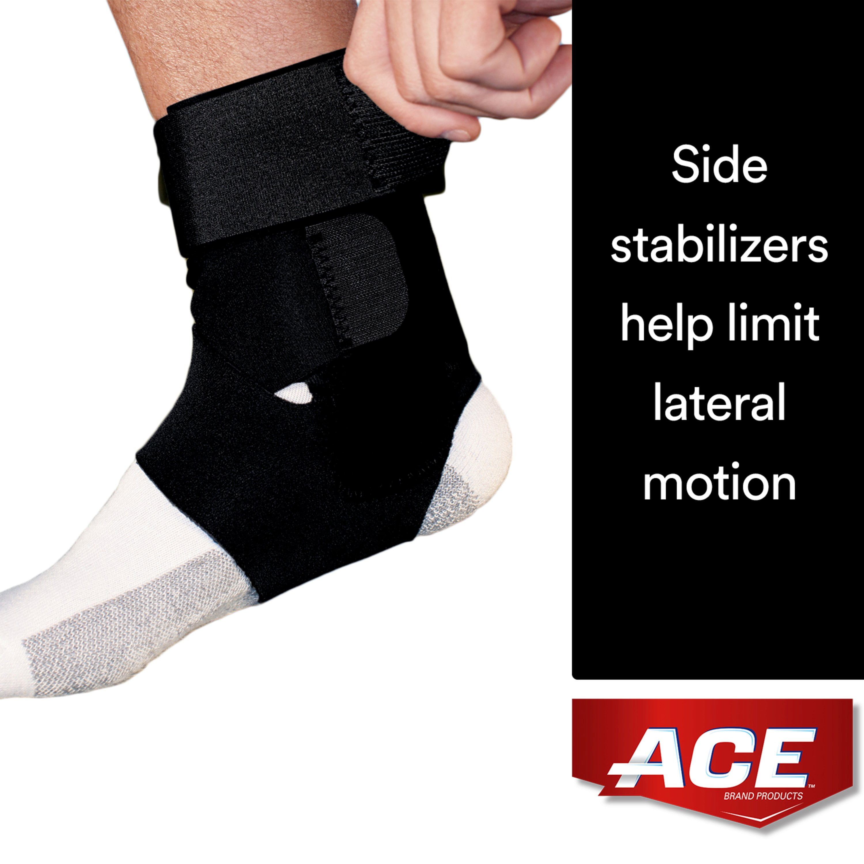 ACE Brand Deluxe Ankle Stabilizer, America's Most Trusted Brand of