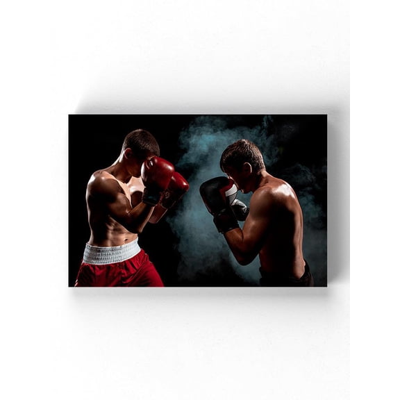 Boxing Matchup Wrapped Canvas -Image by Shutterstock,
