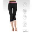 thumbnail image 6 of MeMoi Medoro Athletic Capri Leggings - Womens - Female, 6 of 7