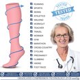 thumbnail image 7 of 3 Pairs Copper Compression Socks for Women & Men Circulation 15-20 mmhg - Better Blood Flow, Swelling, Best Support for Medical, Running, Nursing, 7 of 7