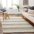 thumbnail image 2 of Surya Neutrals FLS-2301 72x108" Rectangle Wool Area Rug in Cream/Charcoal, 2 of 7