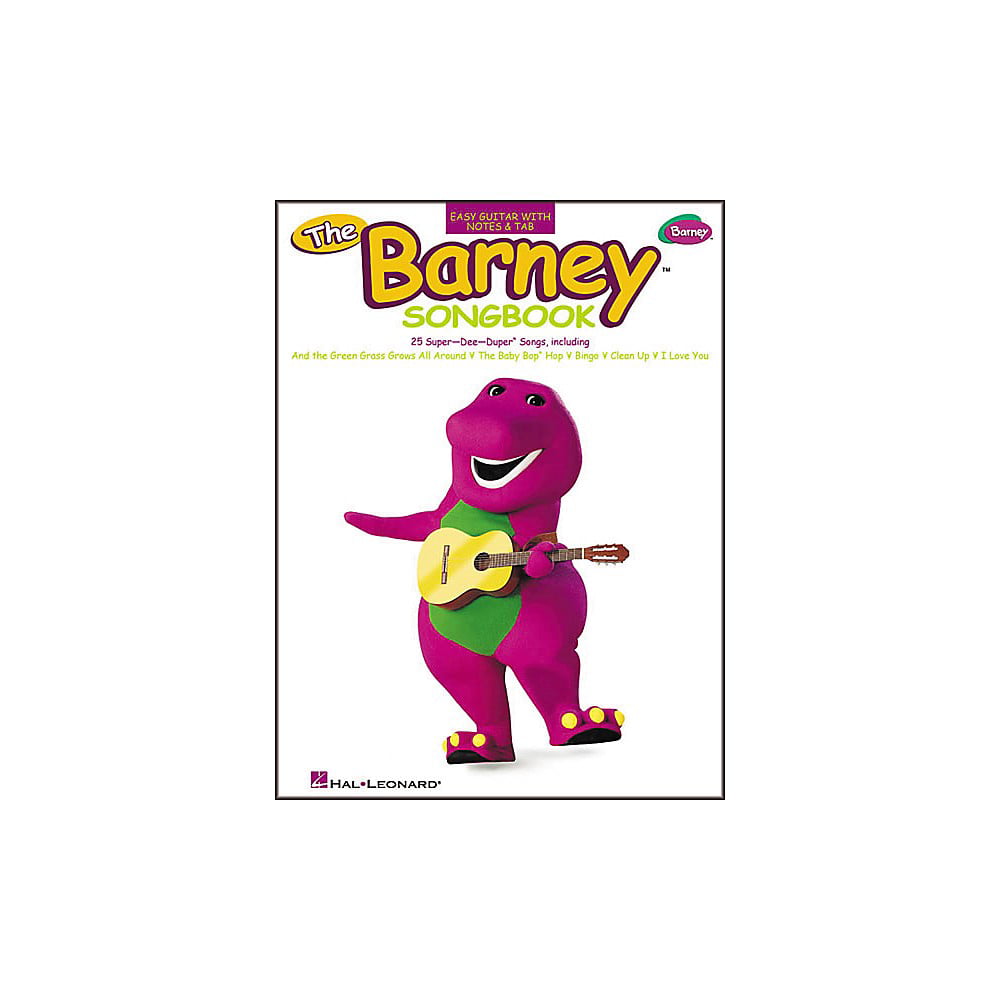 Hal Leonard The Barney Easy Guitar Songbook Walmart Com Walmart Com - barney remix roblox id code free online videos best movies