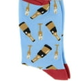 thumbnail image 3 of Novelty Socks Party Time Socks Cotton Celebrate Unisex 6007333 Blue, 3 of 3