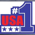 thumbnail image 2 of CafePress - Number 1 USA Cap - Adjustable 100% Brushed Unisex Casual Cotton Baseball Cap, Beige, 1, 2 of 2