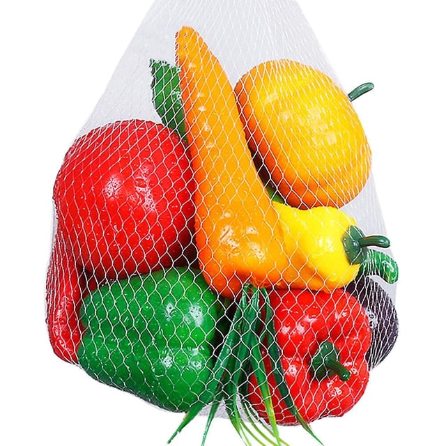 Livsliknande konstgjord fruktset - 12 blandade frukter för realistiska fotorekvisita och heminredning{DB}