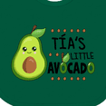 thumbnail image 4 of Inktastic Tía's Little Avocado with Cute Baby Avocado Boys or Girls Baby Bib, 4 of 4