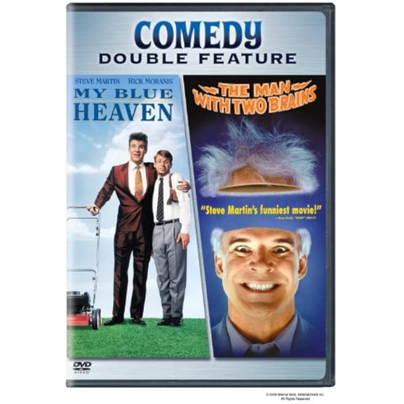My Blue Heaven / The Man with 2 Brains (DVD)