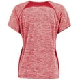 thumbnail image 3 of Holloway Sportswear S Womens Electrify Coolcore® Tee Scarlet Heather 222771, 3 of 5