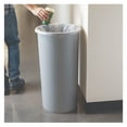 thumbnail image 3 of Rubbermaid Commercial Untouchable Waste Container Round Plastic 22gal Gray 354600GY, 3 of 3