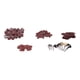 thumbnail image 3 of Juego de Lijado Bling Bling con Mandriles Bandas Cepillos Kit de Accesorios Amoladora Angular, 3 of 12