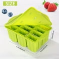 thumbnail image 3 of 12-Cavity Large Homemade Popsicle Maker Set - Ice Pop Molds with 50 Popsicle Sticks, 50 Bags, 50 Ties, Funnel, Recipes, and Cleaning Brush for Easy DIY Ice Pops, 3 of 5