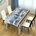 thumbnail image 4 of Yayeee Tablecloths 60" x 108" Rectangle Wrinkle Resistant Party Table Cover, Winter Village, 4 of 8