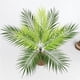 thumbnail image 5 of Planta artificial de hojas falsas, planta verde, decoración para bodas, fiestas, hogar y jardín. 3, 5 of 9