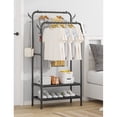 thumbnail image 1 of Deals Hanging Clothes Rack Multifunctional Shoe Rack Household Doorway Storage Rack Coat Rack Cloak Rack Shoe Cabinet 2025 New, 1 of 6