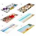 thumbnail image 3 of FNNMNNR Starfish Seashell Bathroom Carpets Rugs Bath Mat Bath Rugs Anti-Slip Kitchen Mats Bathroom Mat Bathroom Carpets 19.7X63in, 3 of 7