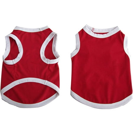 Iconic Pet Pretty Pet Red Tank Top, X Small