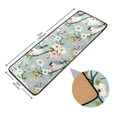 thumbnail image 2 of Ryvnso Birds on Branch with Flowers Hallway Runner Rugs Floor Carpet Non Slip Entryway Mat 2' x 6', 2 of 7