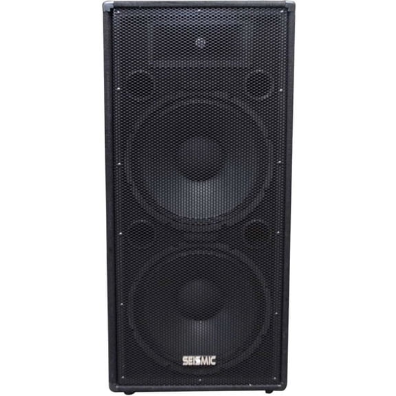 Seismic Audio Fault Line FL-155PC-Single Indoor Speaker, 800 W RMS, Black