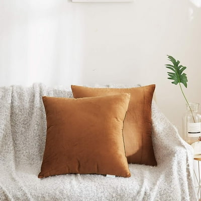 Velvet Amazon Throw Pillows Set Of Velvet Soft Decorative Throw