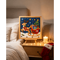 thumbnail image 6 of DIY Christmas Fabric Art Painting Kit, No‑Sew 3D Fabric Poke Mosaic Craft Set With Frame & Tools, Creative Holiday Craft For Adults And Beginners, Great Xmas Wall Decor(Reindeer), 6 of 6