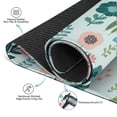 thumbnail image 3 of Floral Game Mat for Tables 31.5 Inch Square Rubber Material Ideal Surface for Playing Mahjong Also Works for Cards and Boards, 3 of 7