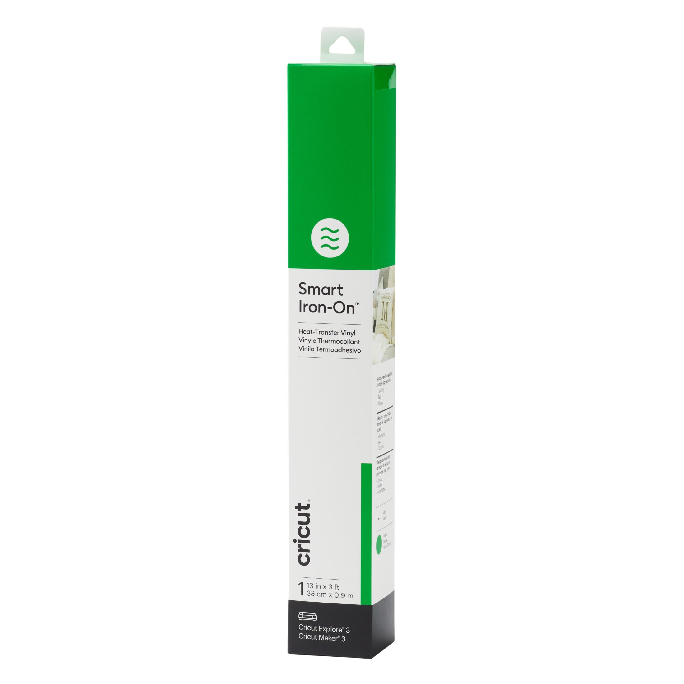 (3 pack) Cricut Smart Iron-On Vinyl (3 ft), 13" x 36"