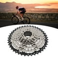 thumbnail image 3 of 8 Vitesses 14-42T Roue Libre, 8 Vitesses en Alliage d'Aluminium Roue Libre Filetages Internes Précis pour Cyclomoteur pour Vélo, 3 of 8