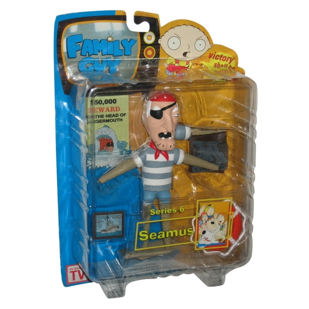 Family Guy Peg Leg Sailor Seamus Mezco Series 6 Figure (Mouth Open