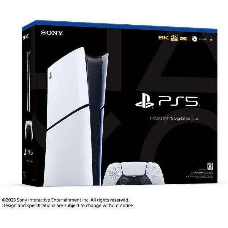 2023 New PlayStation 5 Slim Digital Edition Console, Controller