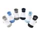 thumbnail image 2 of Sonducket 6 piezas de medias para niños, calcetines tobilleros transpirables antideslizantes con buena elasticidad, estilo Simple, buena artesanía, ropa Medias Chico colores surtidos 12-14, 2 of 6