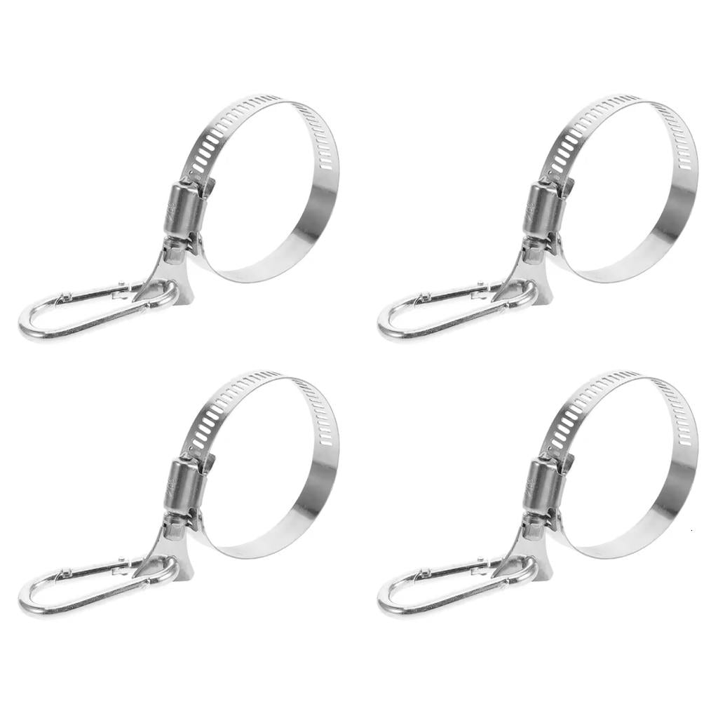 YIEMEEN Rustproof Adjustable Flag Holder Rack Clamp With Heavy Duty Grip For Outdoor Use