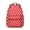 Red-4, variant on Vintage Polka Dot Backpack Classic Black and White Polka Dot School Bag Retro Dot Pattern for Students and Students