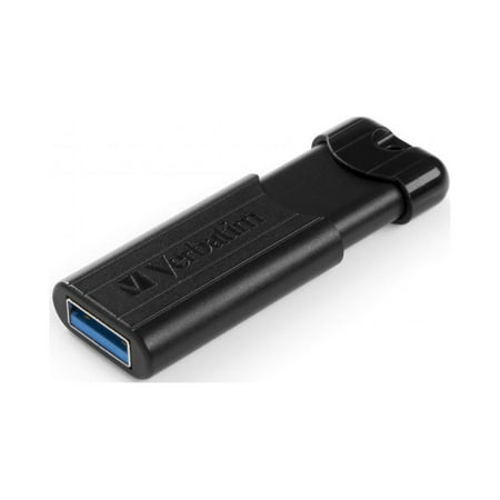 UPC: 0023942493181 | Verbatim PinStripe 64GB USB 3.0 (3.1 Gen 1) USB Type-A connector Black USB flash drive