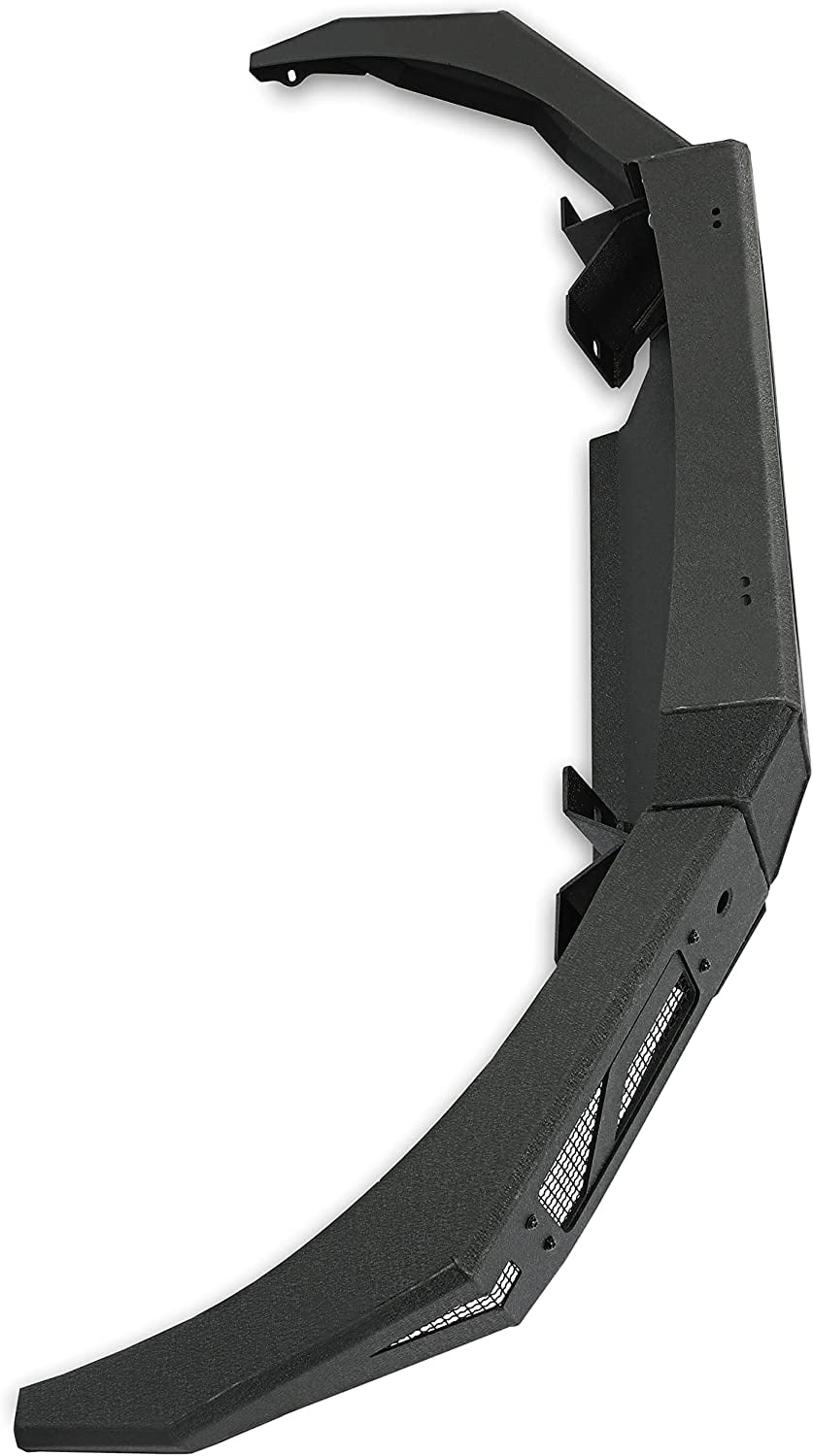 Kojem Steel Powder Coated Front Bumper Protector Compatible with 2019 2020 2021 Ford Ranger Off-Road Black