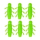 thumbnail image 5 of 6 señuelos de pesca blandos, accesorios de pesca vibrantes para embalses de trucha de río. Verde, 5 of 9