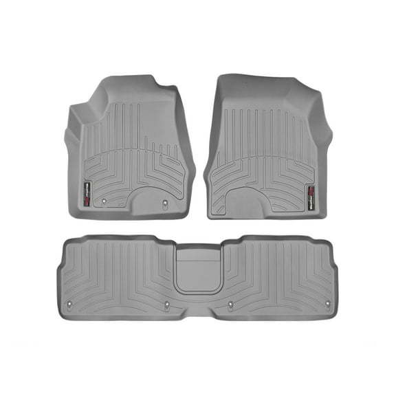 WeatherTech Custom Fit FloorLiners compatible with 2009-2009 Lexus RX - 1st & 2nd Row, Grey