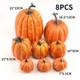 thumbnail image 1 of Calabazas artificiales para decoración de Halloween, simulación de Acción de Gracias, centro de mesa de otoño, accesorios de decoración de Halloween, 1 of 4