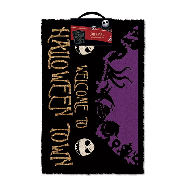 Nightmare Before Christmas Doormat Floor Mat Welcome To