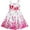 Pink, variant on Girls Dress Halloween Costume Pumpkin Cosplay Party Dress 6 Years
